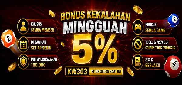 Cashback 5% KW303